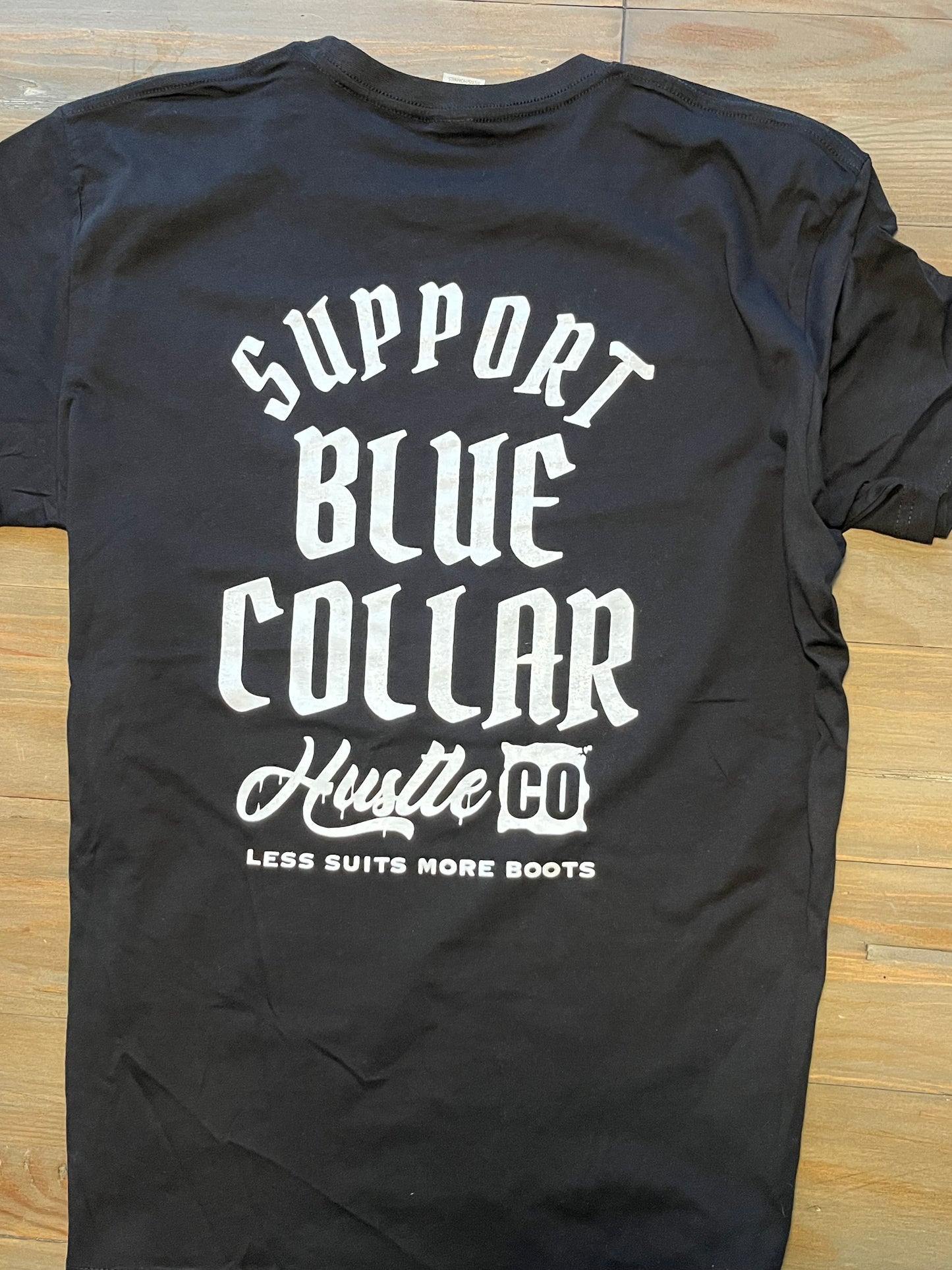 Support Blue Collar T Shirt