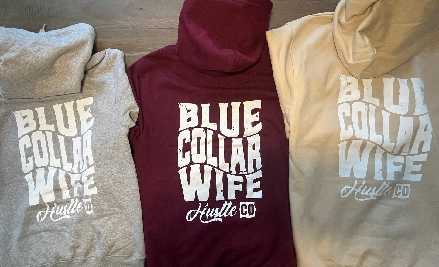 Blue Collar Wife Hoodies