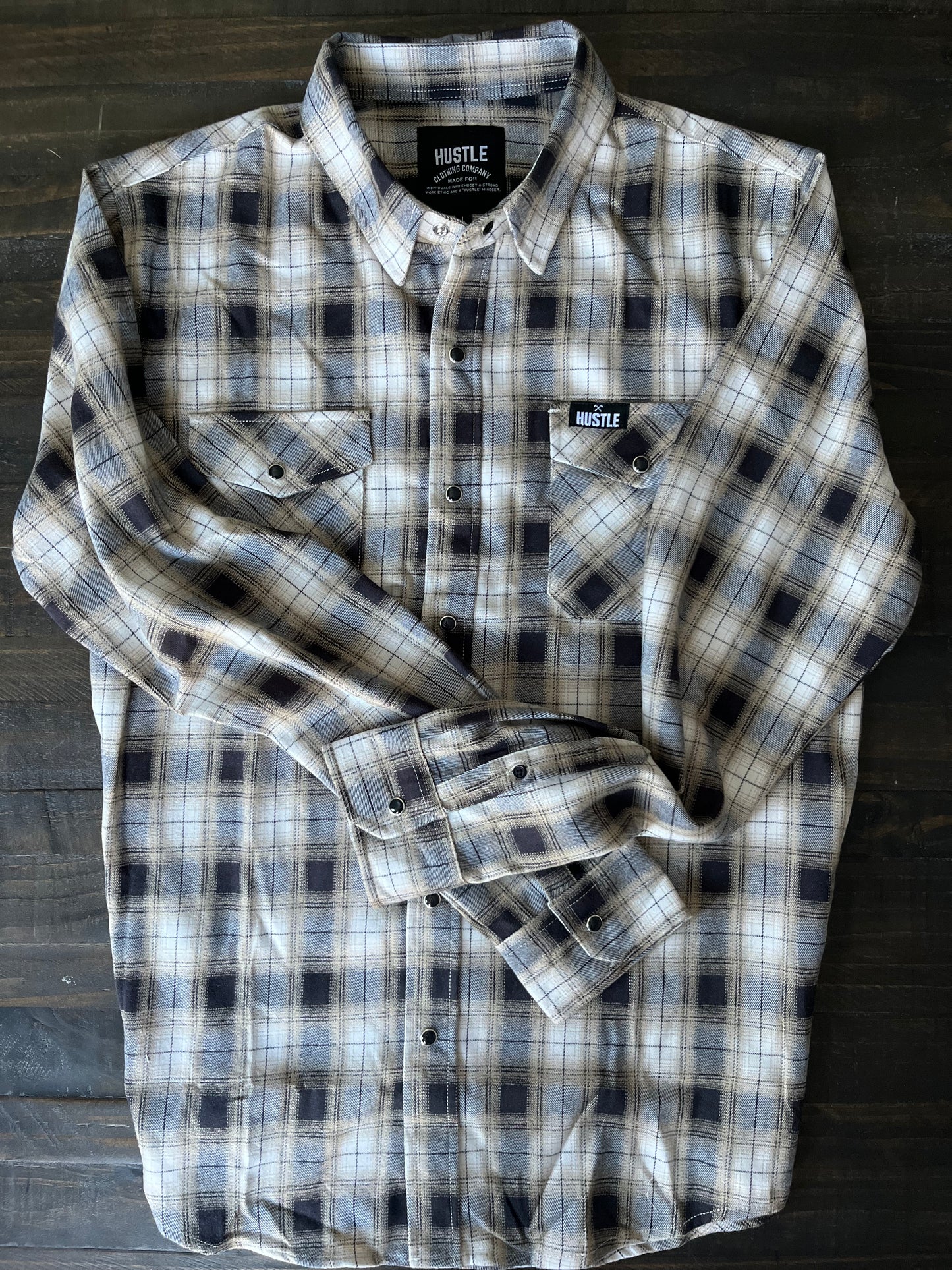 The Tradesmen Hustle Flannel.