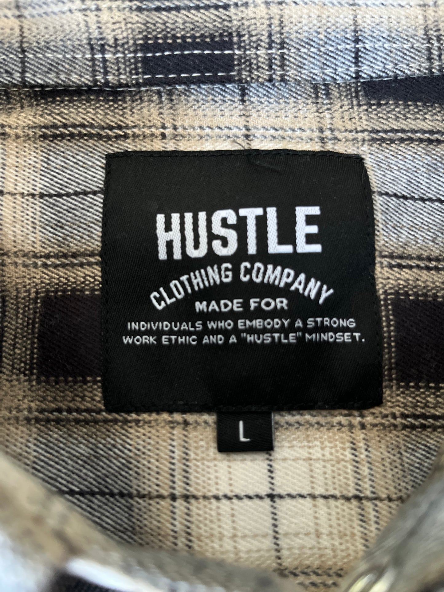 The Tradesmen Hustle Flannel.