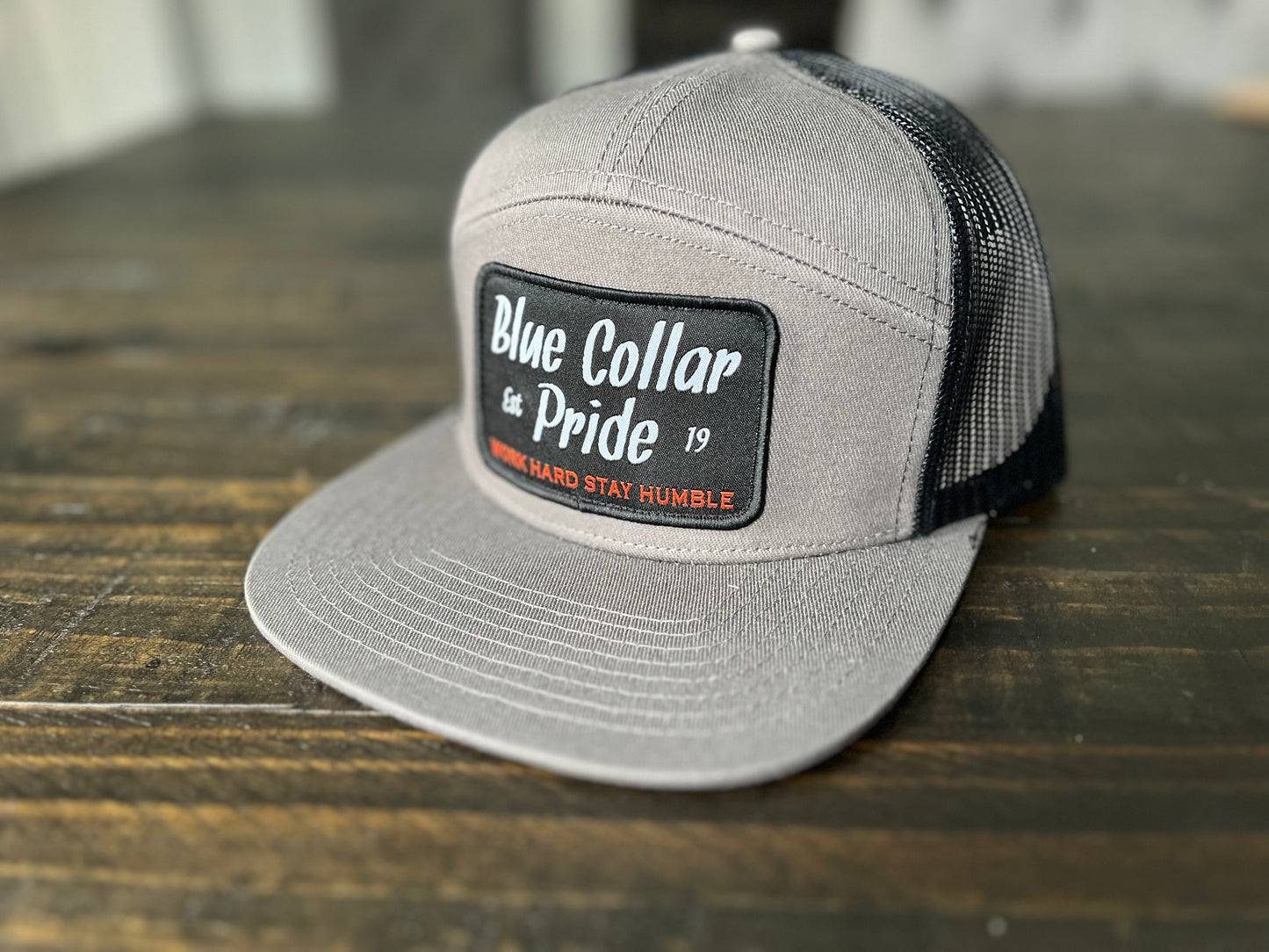 Blue Collar Pride snap back