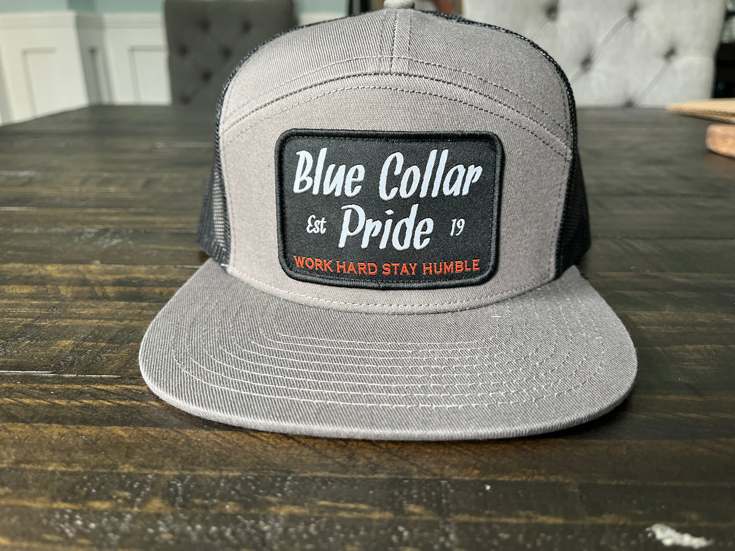 Blue Collar Pride snap back