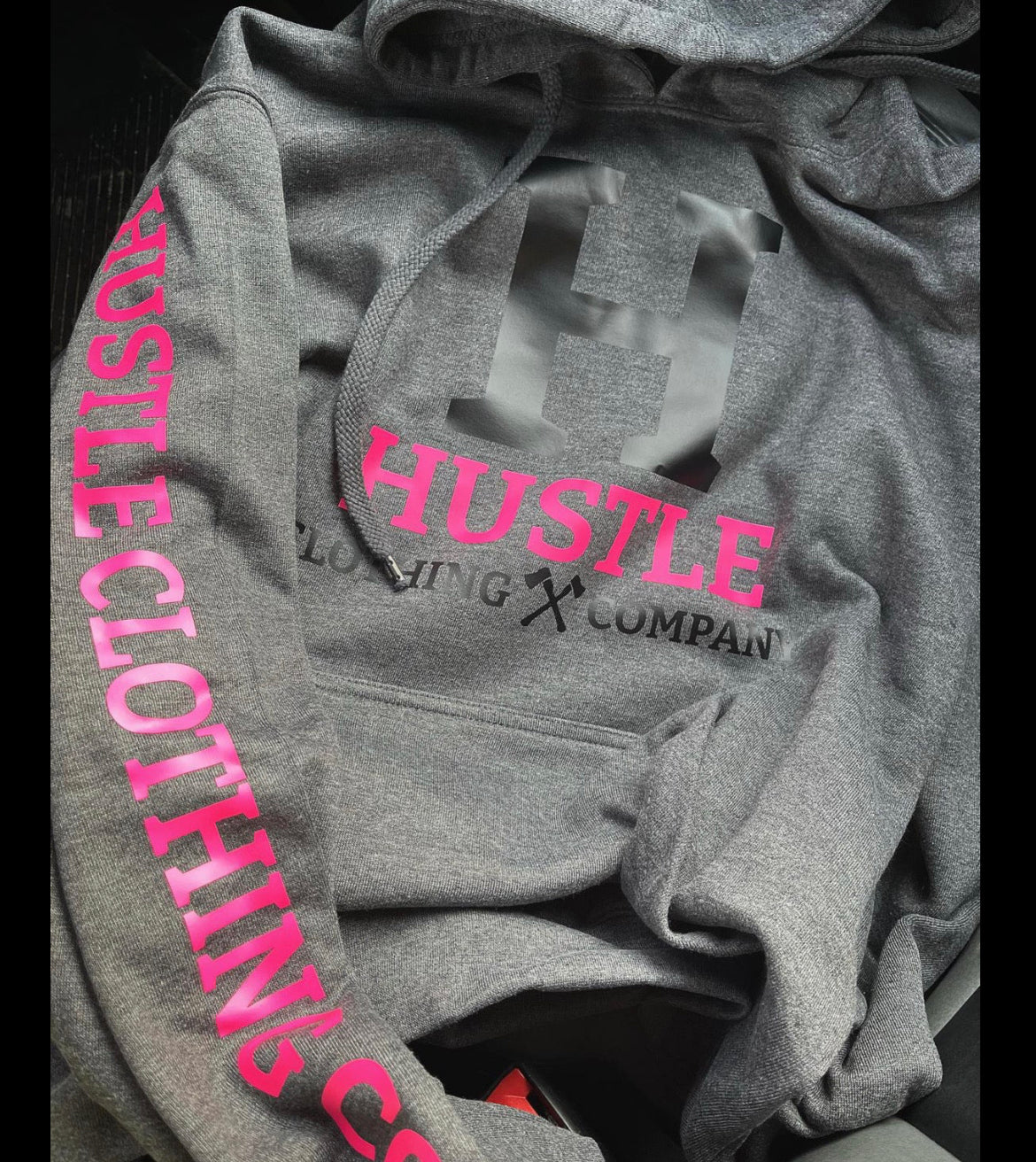 Pink Lipstick Hustle Hoodie