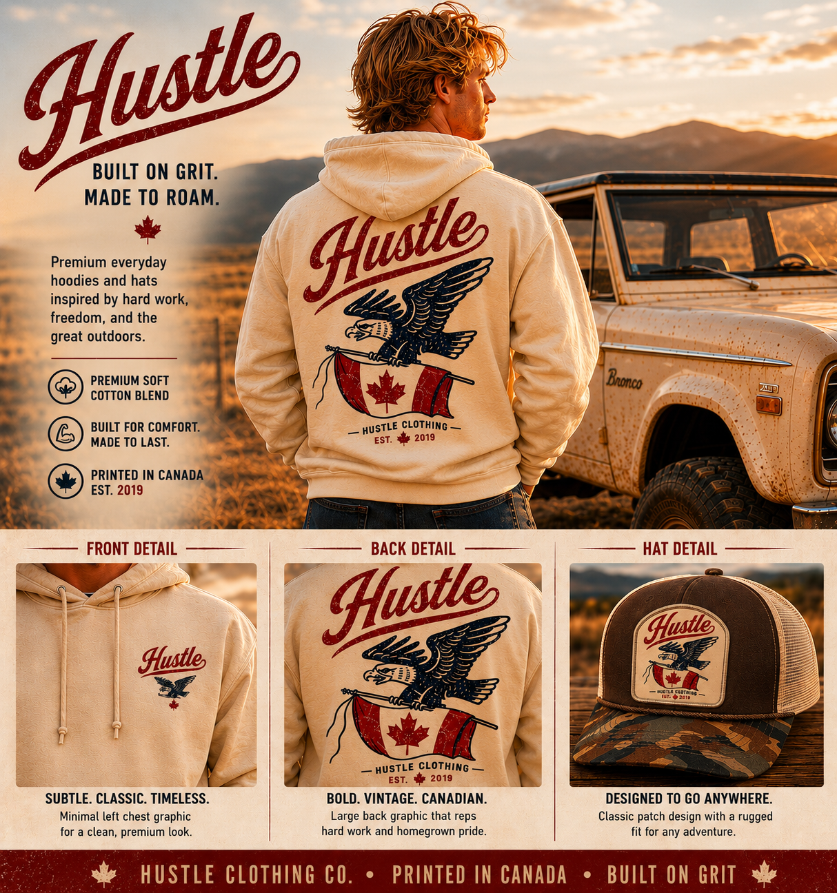 Eagle Hustle Hoodie