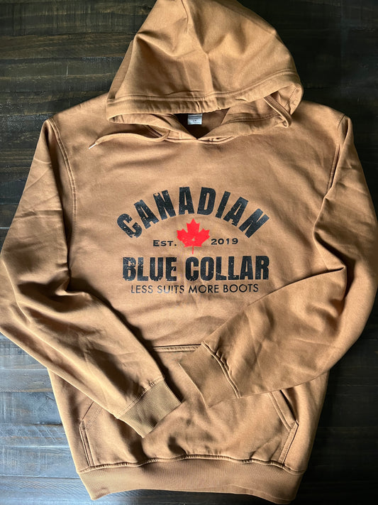 Canadian Blue Collar hoodie.