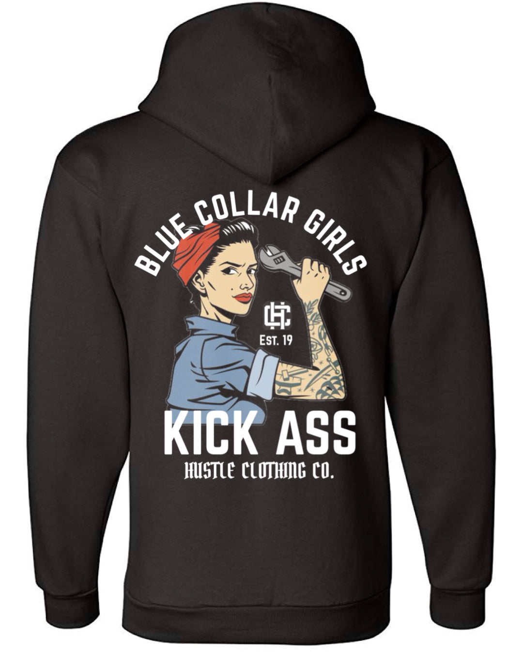 Blue Collar Girl Rosie Hoodie pre order