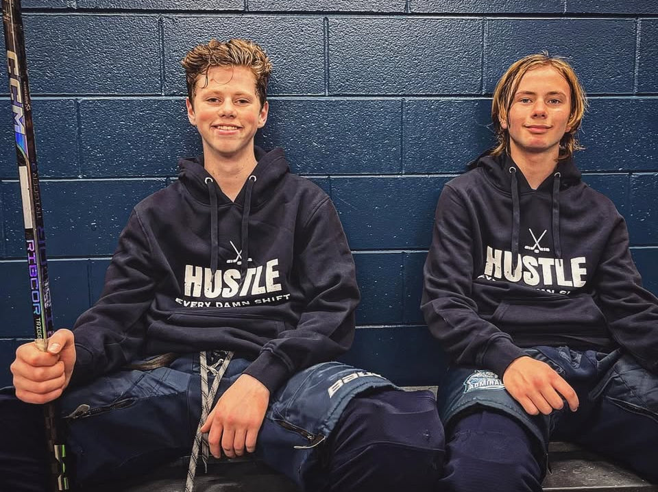 Hustle Hockey hoodie