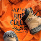 Support blue collar hoodie