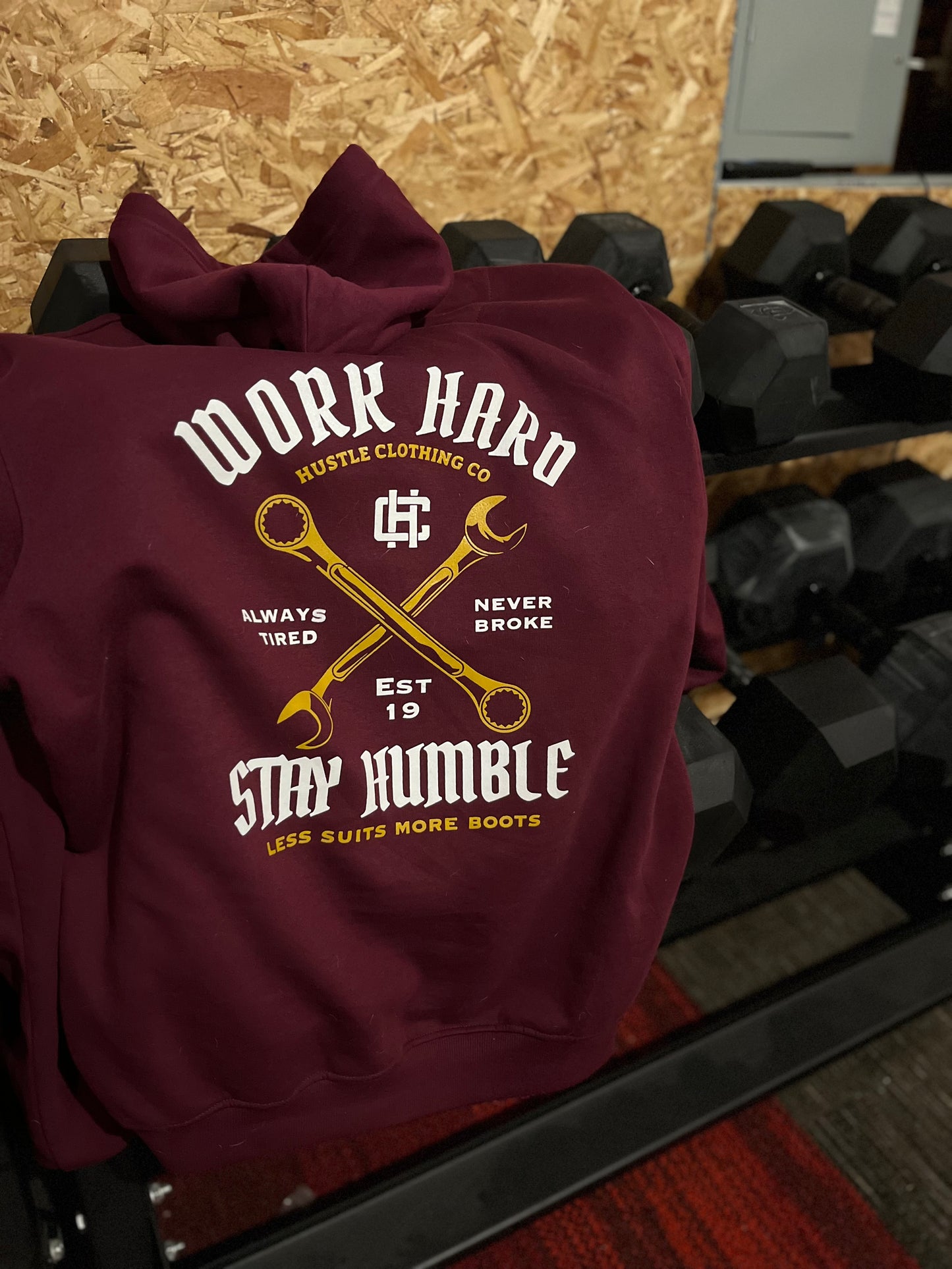 Work Hard Stay Humble Hoodie