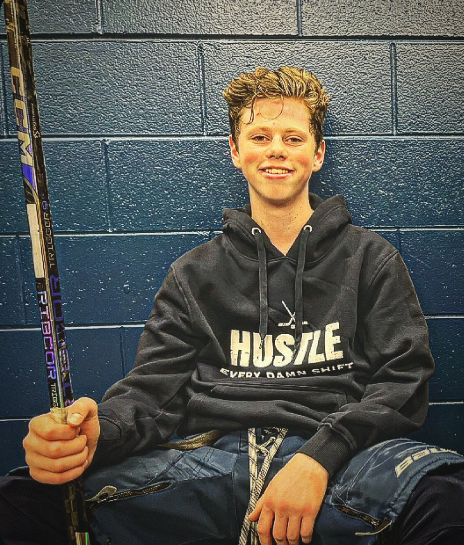 Hustle Hockey hoodie