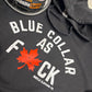 Blue Collar As F#ck Hoodie