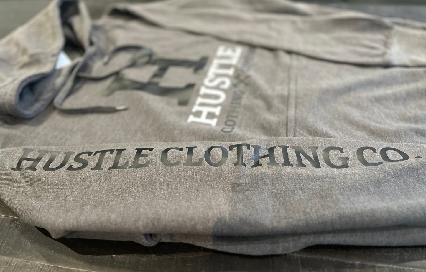 Charcoal Hustle Hoodie