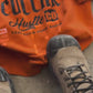 Support blue collar hoodie