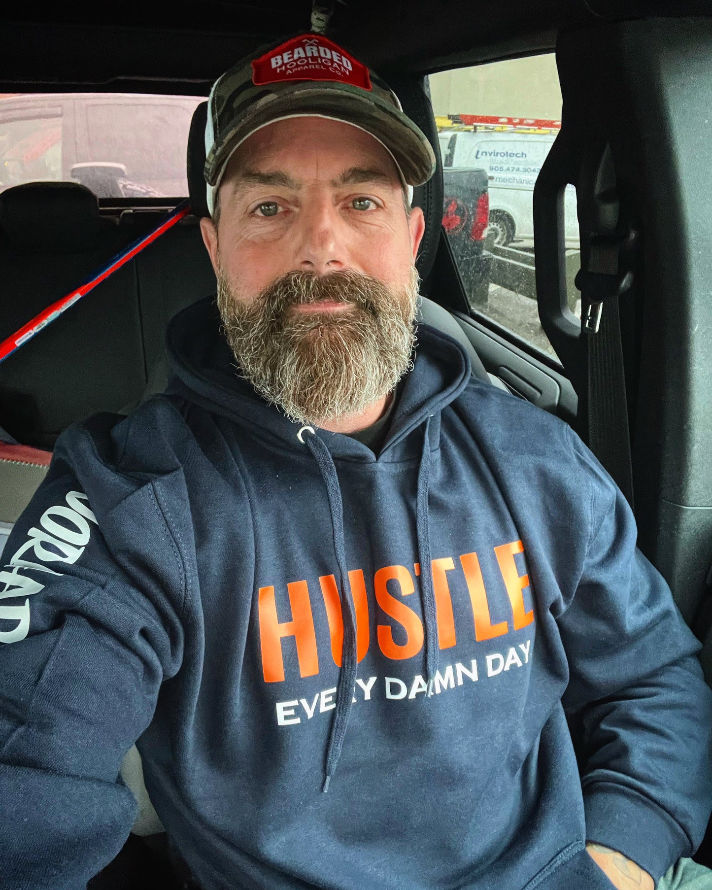 Orange Crush Hustle hoodie