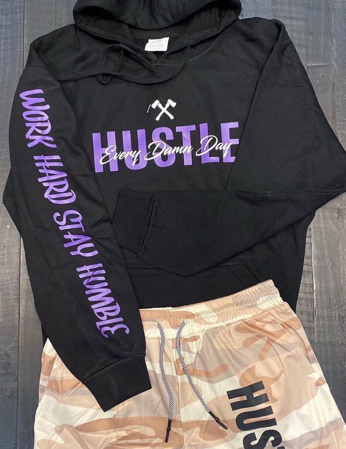 Purple Haze Hustle hoodie