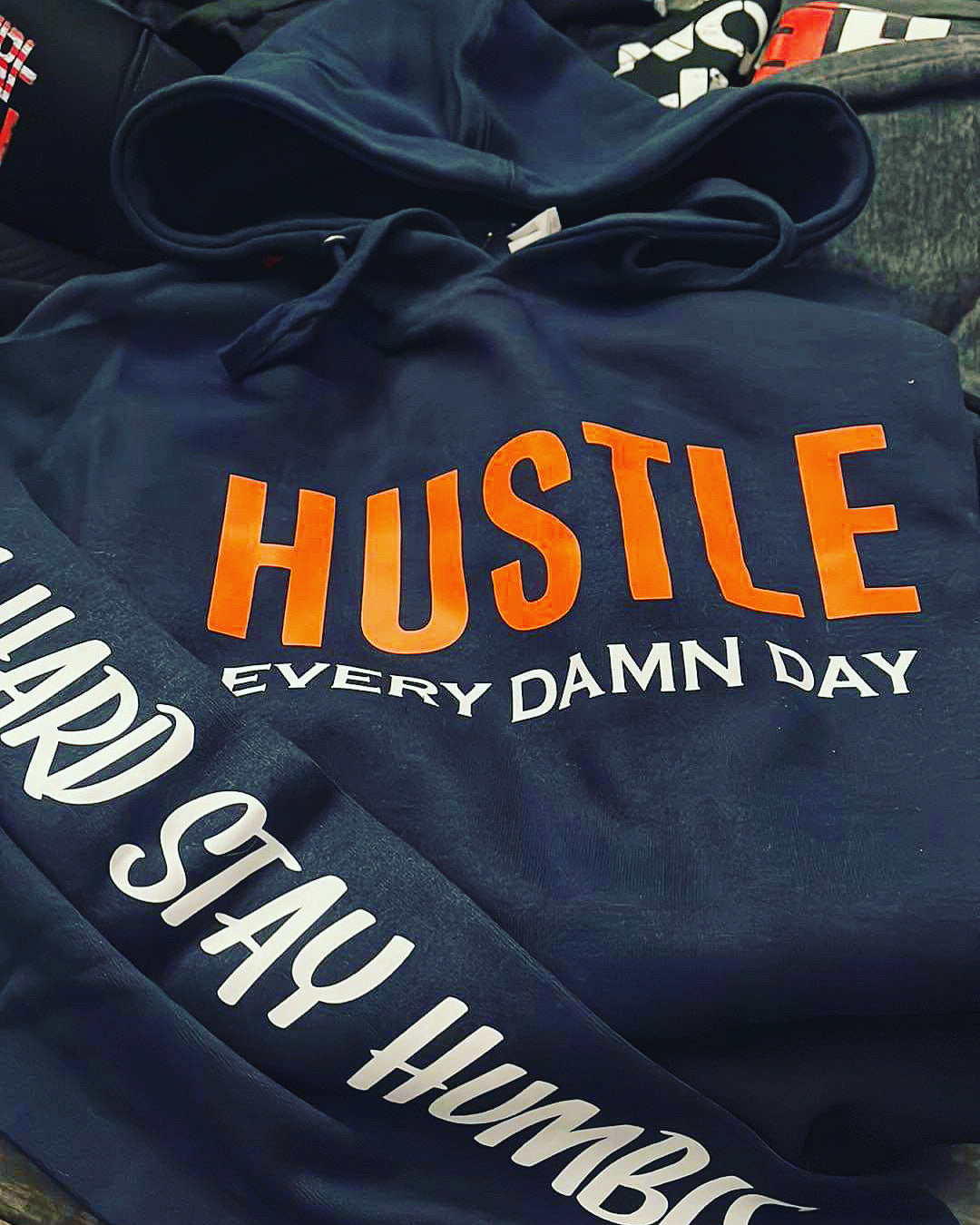 Orange Crush Hustle hoodie