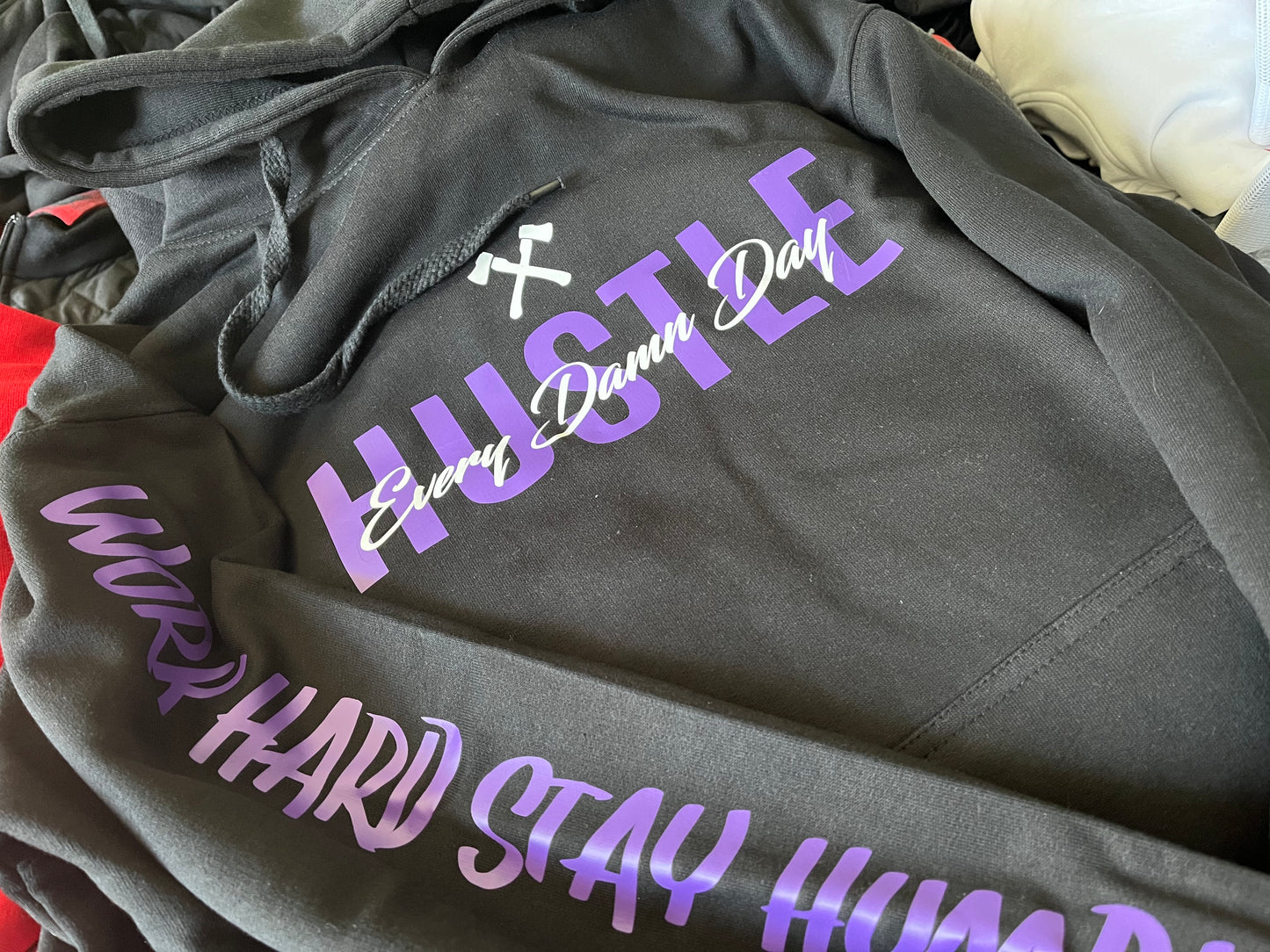 Purple Haze Hustle hoodie