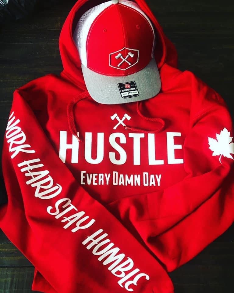 Patriot Red Hustle Hoodie