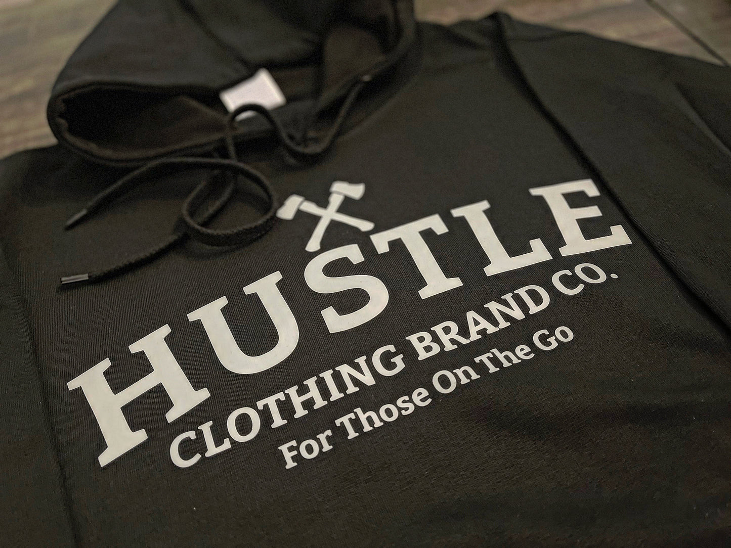 Hustle Logo Hoodie