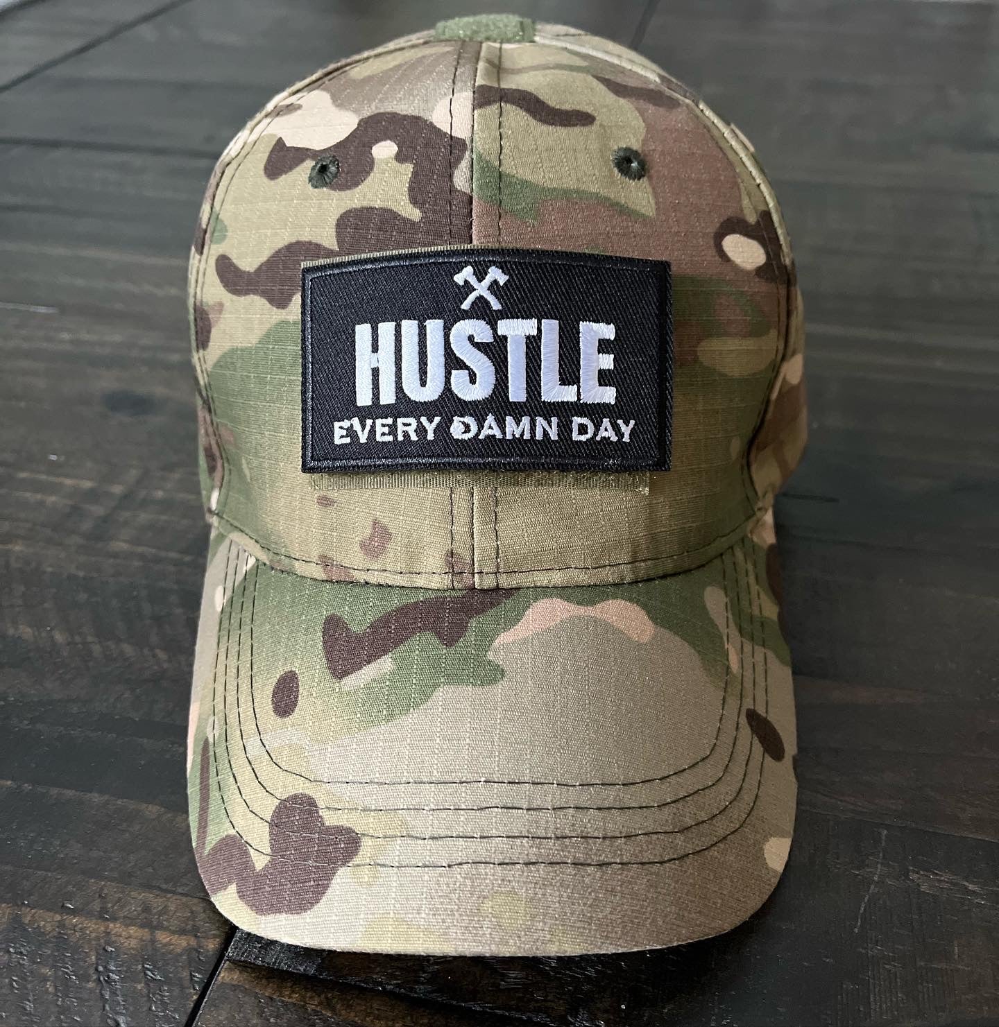 Velcro hat