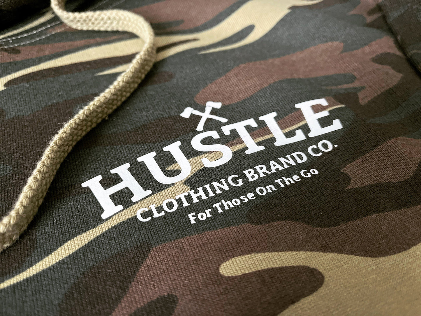 Camo Hustle Hoodie