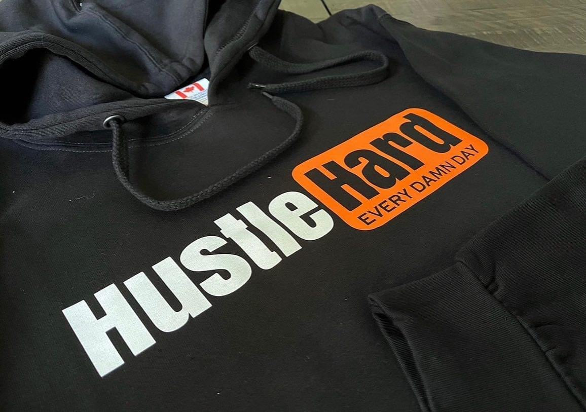 Hustle Hard hoodie