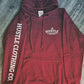 Maroon Hustle Hoodie