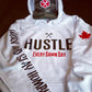 Arctic white hustle hoodie